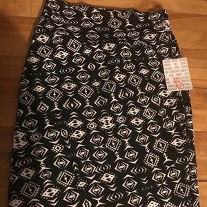 XS Lularoe Cassie Skirt NWT